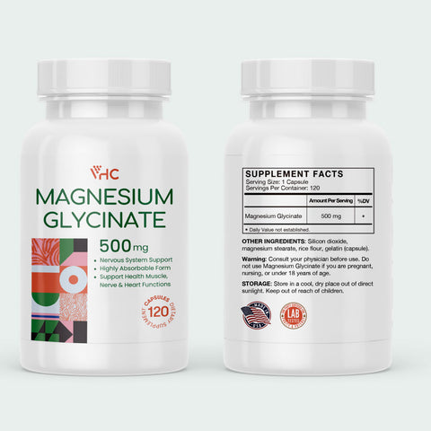 Magnesium Glycinate 500mg